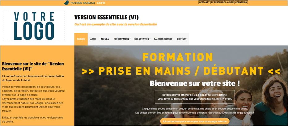 Formation Savoir administrer son site web - 17 novembre 2022