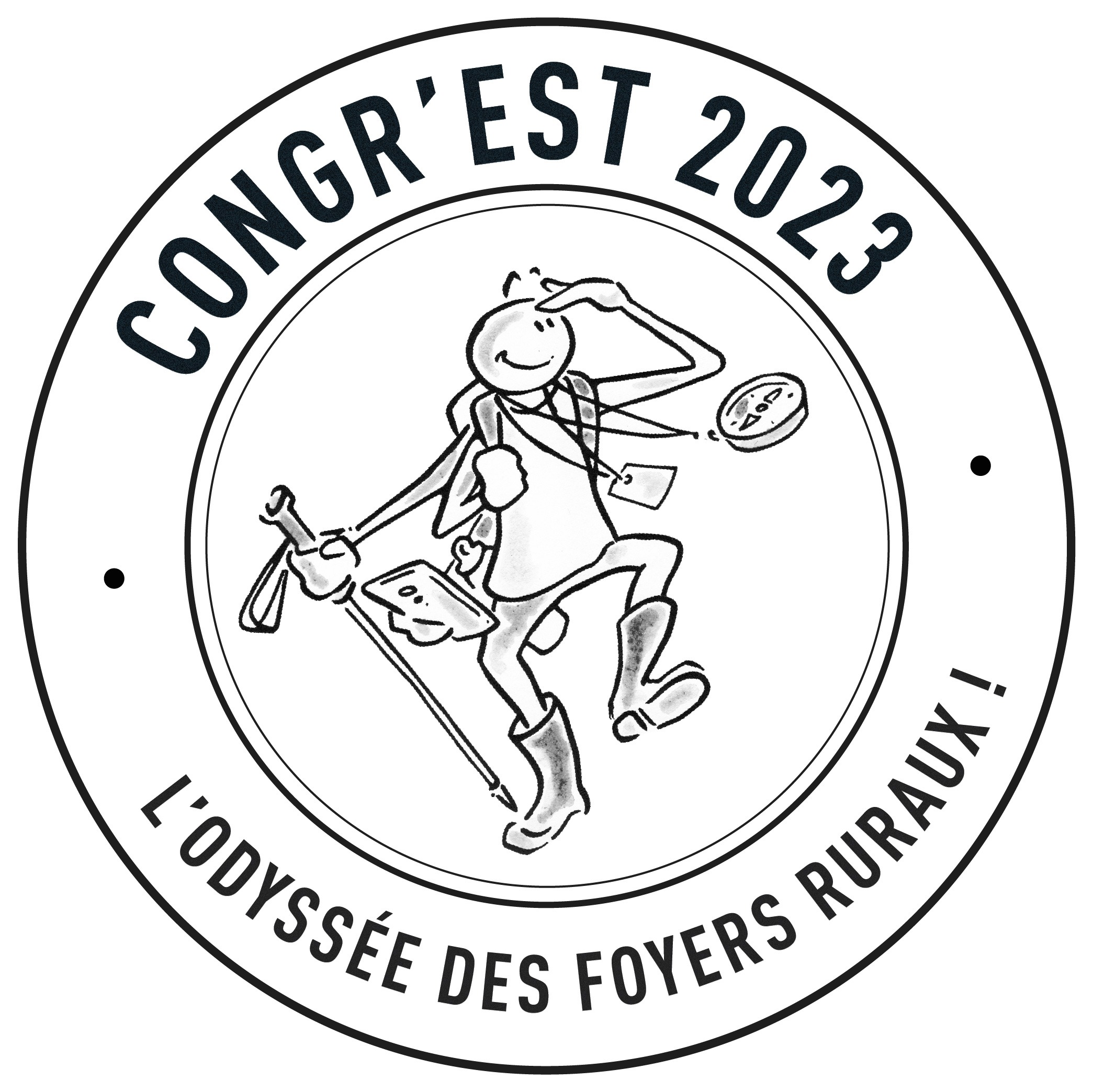 Tampon Congr'Est 2023, l'odyssée des Foyers Ruraux