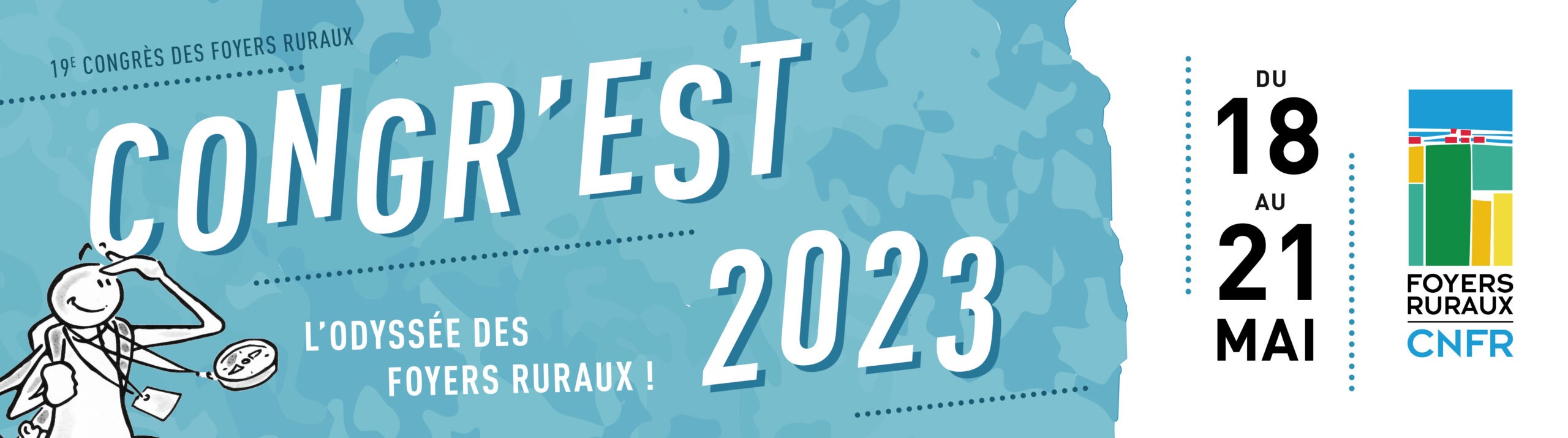 Congr'Est 2023 - Rendez-vous du 18 au 21 mai à St-Dié-des-Vosges