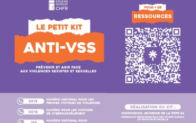 Lutte contre les violences sexistes et sexuelles : découvrez les outils des Foyers Ruraux !
