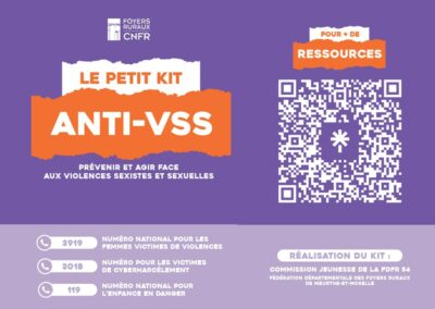 Lutte contre les violences sexistes et sexuelles : découvrez les outils des Foyers Ruraux !